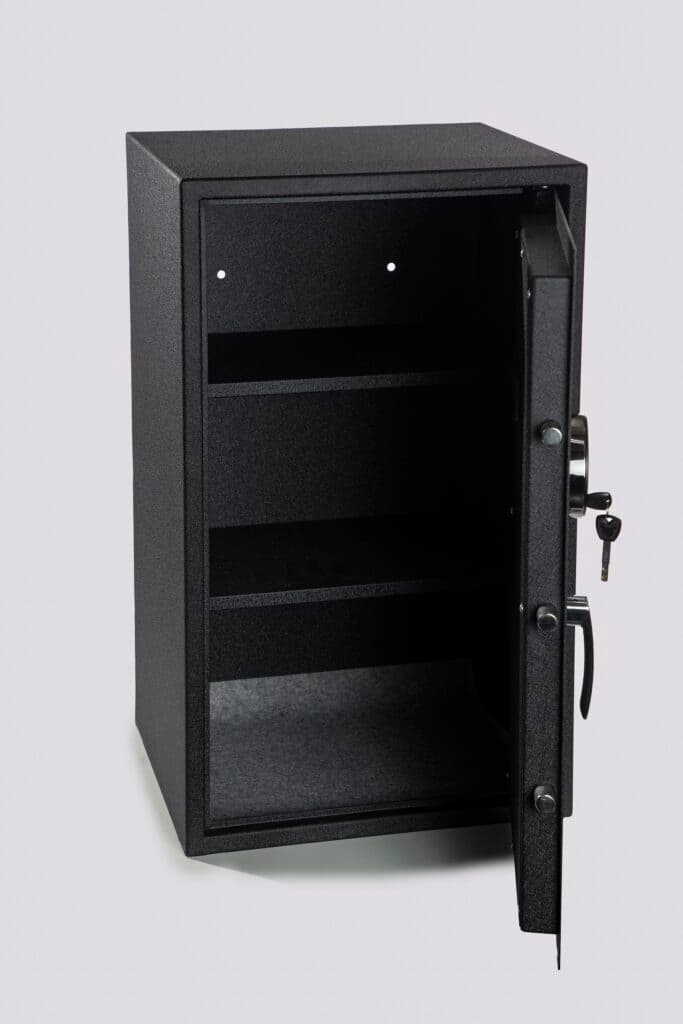 Cofre Eletrônico Digital E6808E Preto USB