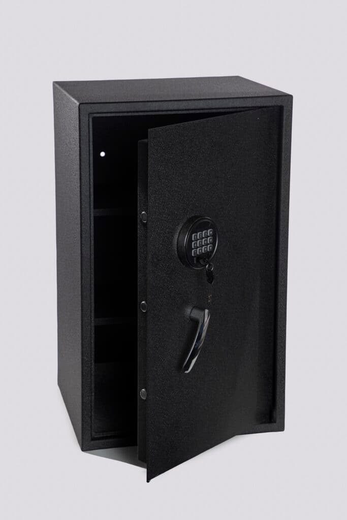 Cofre Eletrônico Digital E6808E Preto USB
