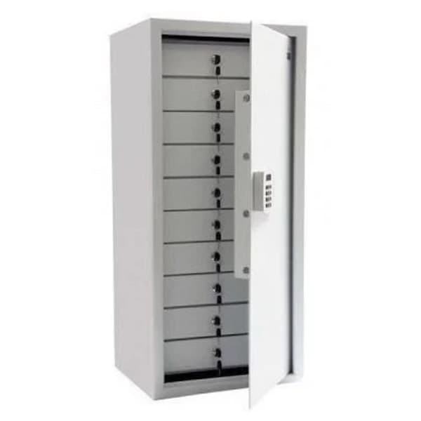 Cofre Digital Eletrônico Esmeralda 40 com 10 gavetas
