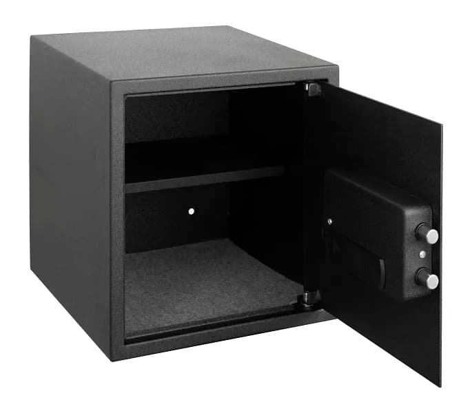 Cofre inteligente eletrônico com luz interna e entrada USB Mod E6805E